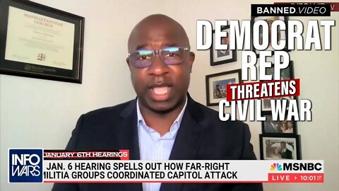 Democrat Rep Threatens Civil War If Republicans Win In November