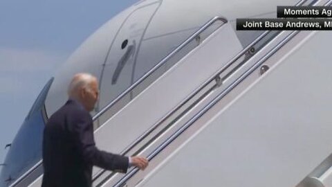 WATCH: Reporter Yells ‘Can You Still Beat Trump?’ At Biden As He Boards Air Force One