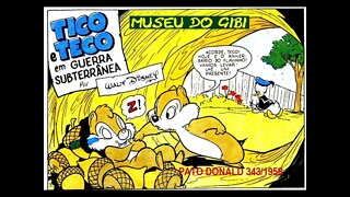 TICO E TECO-GUERRA SUBTERRANEA-#museudogibi #quadrinhos #comics #manga