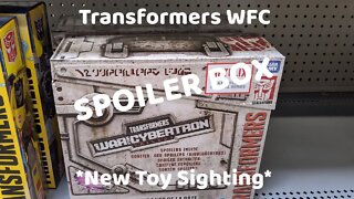 Transformers Netflix Original Series War For Cybertron SPOILERS BOX *New Toy Sighting*