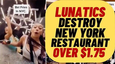 LUNATIC Women Destroy NYC Restaurant Over Sauce