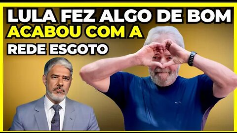 Desgoverno Lula fez algo de bom.