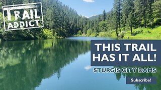 This trail in the Black Hills of South Dakota HAS IT ALL! (Sturgis City Dams)