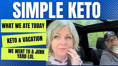 What We Ate Today On Keto / Paddle Boarding / Junk Yard??