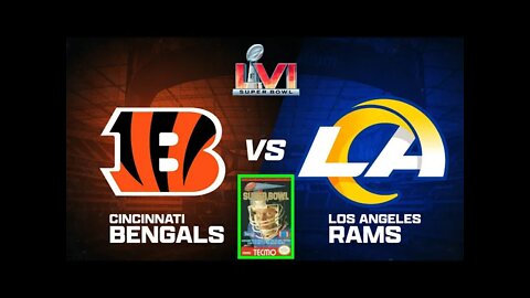 Super Bowl LVI CINCINNATI BENGALS vs LOS ANGELES RAMS (TECMO SUPER BOWL - NES)