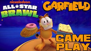 🎮👾🕹 Nickelodeon All-Star Brawl - Garfield - Nintendo Switch Gameplay 🕹👾🎮 😎Benjamillion