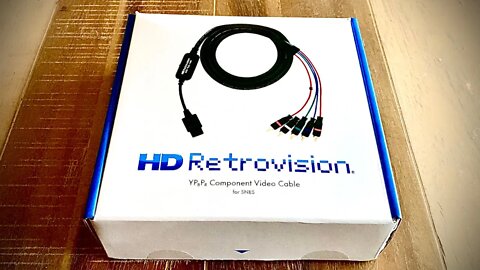 HD Retrovision YPbPr Component Cable - SNES - AMBIENT UNBOXING