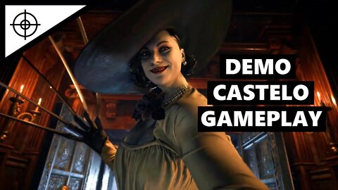 LADY DIMITRESCU É INSANA! Resident Evil Village gameplay - DEMO DO CASTELO