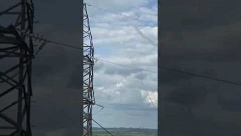 05/15/2022 Rocket launch from the vicinity of Shakhtersk, DNR.