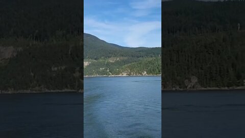 Ferry ride to Nanaimo BC