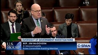 Dem Rep McGovern Claims 20 GOP Speaker Hold Outs Want To Blow Up The Capitol