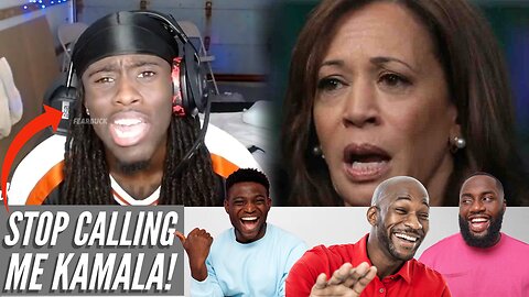 Kai Cenat GOES OFF On Kamala HUMILIATING Her On Livestream... Gen Z Voters Reject Harris