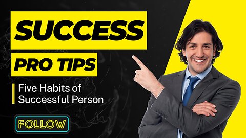 Five Habits of Successful Person