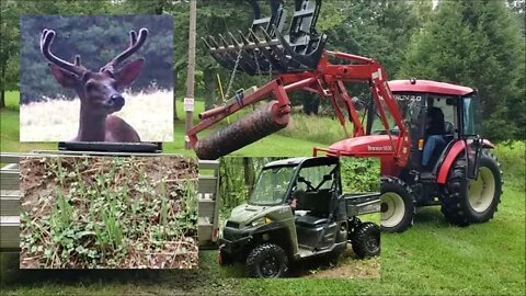 Kentucky VLOG; Food plots, trail cams, Cabin Rehab Update, Trail Cams & More.