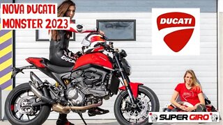 Ducati Monster 2023 no BRASIL #CANALSUPERGIRO