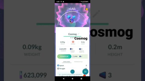 cosmog#pokemongo #pokemon #shorts