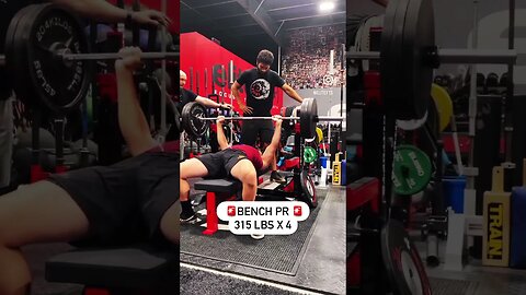 HUGE BENCHPRESS PR | JO ASSEN 🤌🇺🇸 #benchpress #elitefts