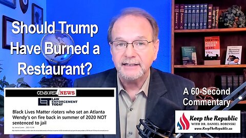 Maybe Trump Should Have Burned Down a Restaurant