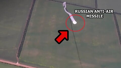 🔴 Ukrainian Drone Records Itself Being Shot Down By Russian Anti-Air Missile Over Pologi