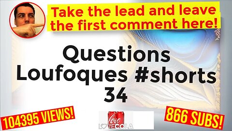Questions Loufoques #shorts 34