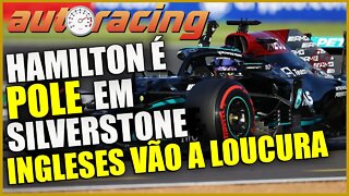 F1 LEWIS HAMILTON É POLE NO TREINO DE CLASSIFICAÇÃO DO GP DE SILVERSTONE NA INGLATERRA