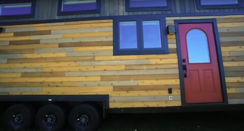 Family of 4 & Their STUNNING 5th Wheel Tiny Home ~ Totally Custom Build