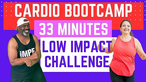 Fast-Paced Cardio Bootcamp Workout | 33-Min | All Fitness Levels | Challenge Yourself!