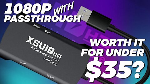 Xsuid Capture Card (Tech Review)