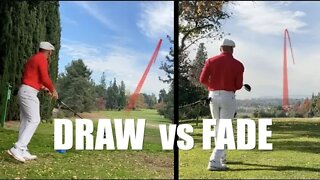 GOLF Which is Better? DRAW vs FADE