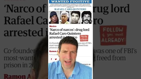 Narco of Narcos #rafaelcaroquintero #arrested in Mexico #mostwanted