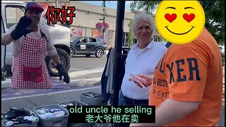 Chinese is becoming more and more popular, and all the foreign street vendors speak Chinese.