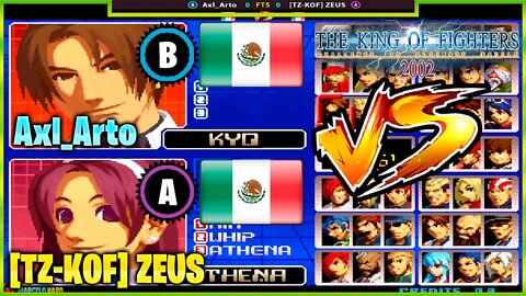 The King of Fighters 2002 (Axl_Arto Vs. [TZ-KOF] ZEUS) [Mexico Vs. Mexico]