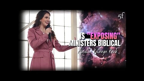 Is "Exposing" Ministers Biblical?
