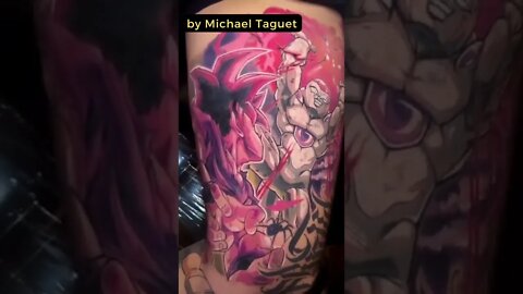 Stunning work by Michael Taguet #shorts #tattoos #inked #youtubeshorts