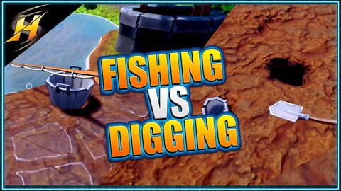 FISHING Vs DIGGING ULTIMATE Showdown