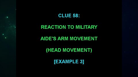 Clue 58 (The "Alien Interview" Video Analysis 2013/2014/2015)