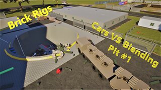 Cars VS Blending Pit #1 - Brick Rigs