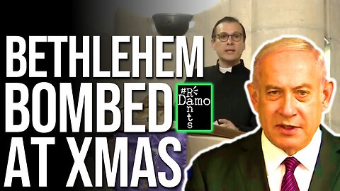 Bethlehem cancels Christmas, so Israel attacks them.