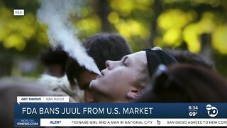 FDA bans JUUL from U.S. market