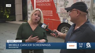 Free mobile cancer screening clinic debuts for Palm Beach County