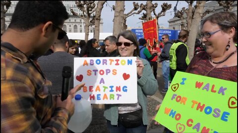 Interviewing People At Walk For Life San Francisco 2019