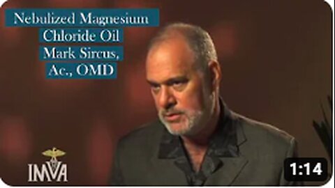 Nebulized Magnesium Chloride Oil - Mark Sircus, Ac., OMD