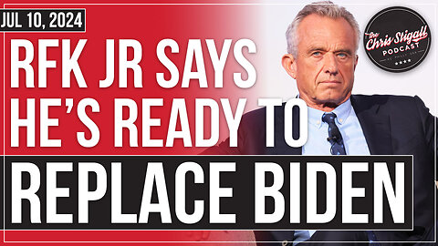 RFK Jr Says He’s Ready To Replace Biden