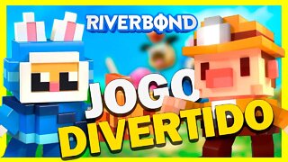 OLHA ESSE JOGO QUE PARECE MUITO COM MINECRAFT DUNGEONS! - RIVERBOND