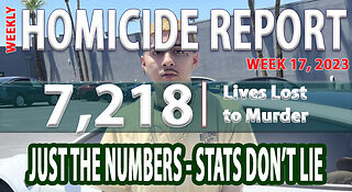 Week 17 Homicide Report - Just the Stats & Numbers you Need to Know