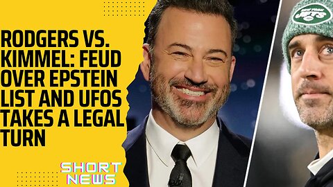 Rodgers vs. Kimmel: Feud Over Epstein List and UFOs Takes a Legal Turn || Short News