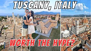 Tuscany Day Trip From Florence | Was It Worth It? (Pisa, Siena, San Gimignano)