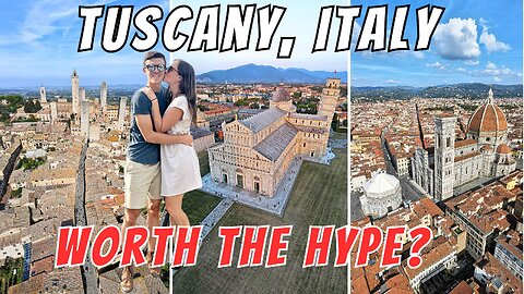 Tuscany Day Trip From Florence | Was It Worth It? (Pisa, Siena, San Gimignano)