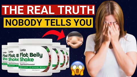 Lanta Flat Belly Shake ⚠️BE CAREFUL... - Real Truth Exposed