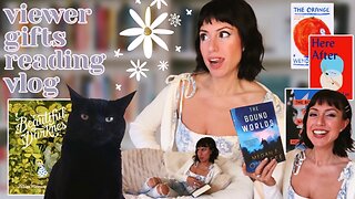 Kind viewer gifts me books & snacks | reading vlog